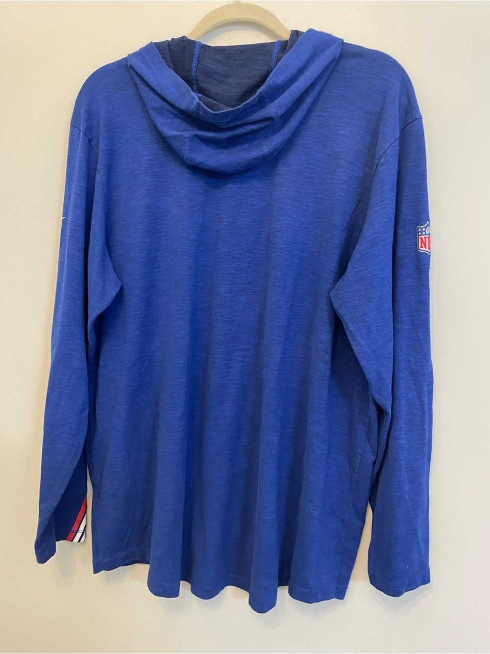 Nike Blue Buffalo Bills Dri-FIT Hooded Long Sleeve Shirt - Picture 6 of 9
